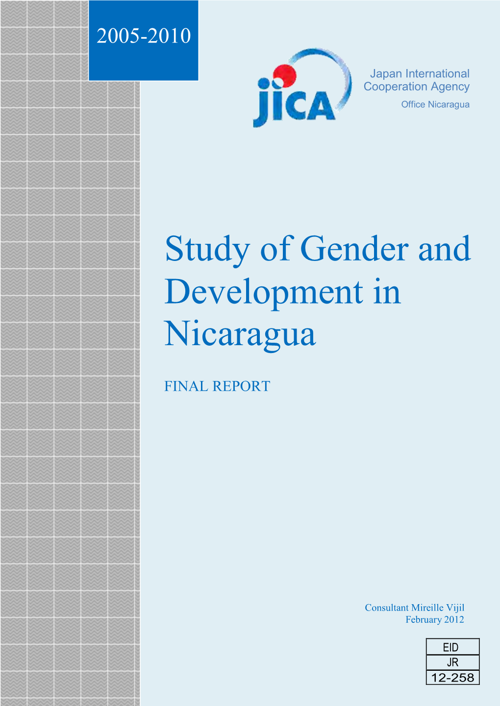 Study of Gender and Development in Nicaragua