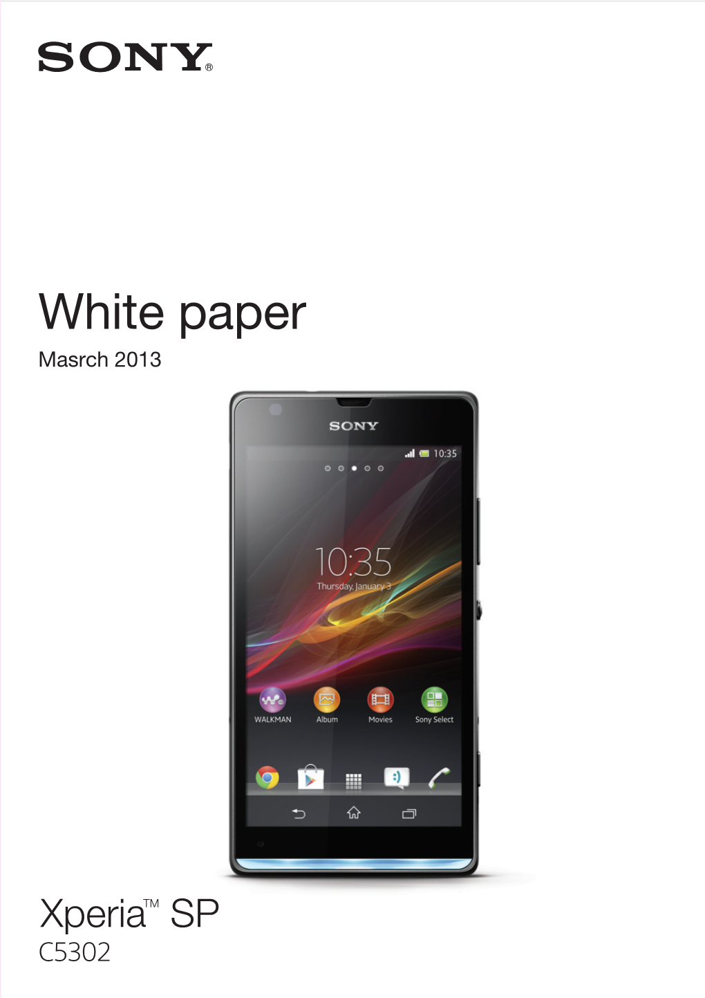 White Paper Masrch 2013