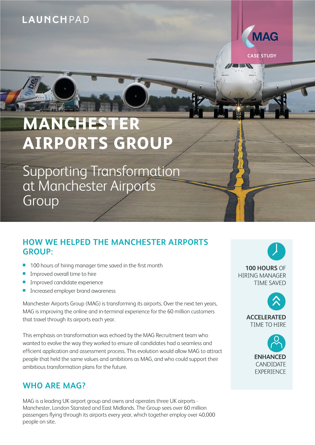 Supporting Transformation at Manchester Airports Group