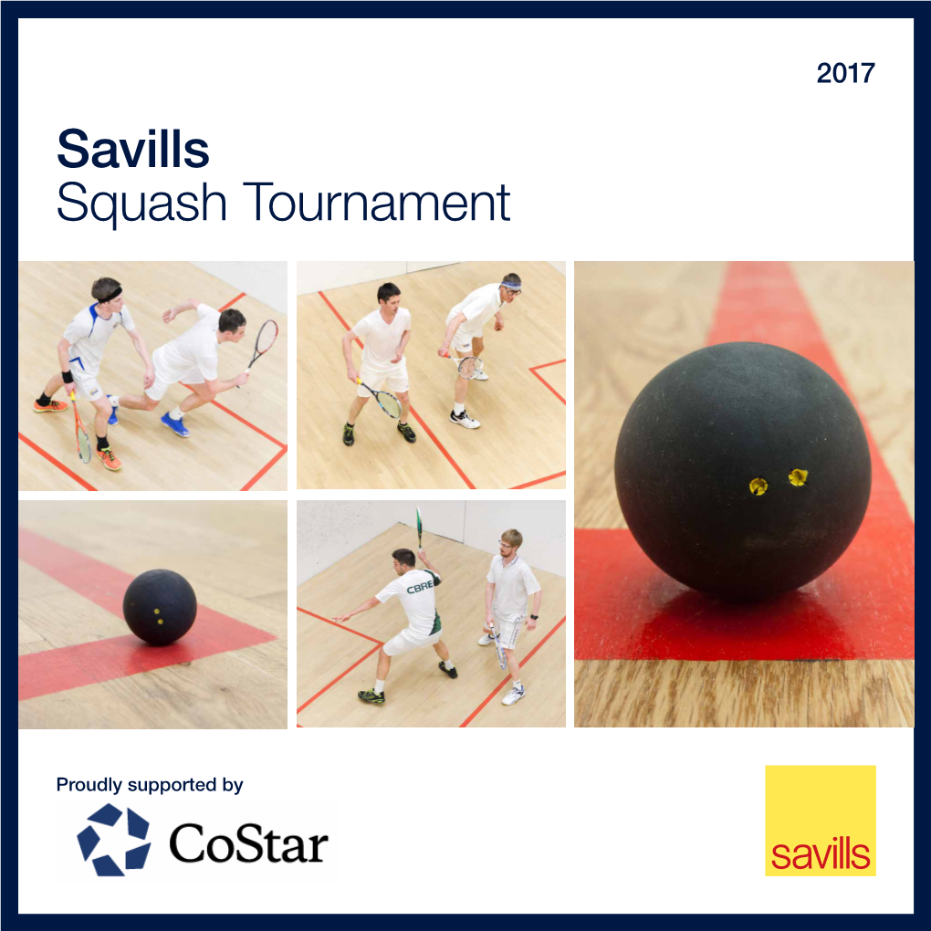 Savills Squash Tournament