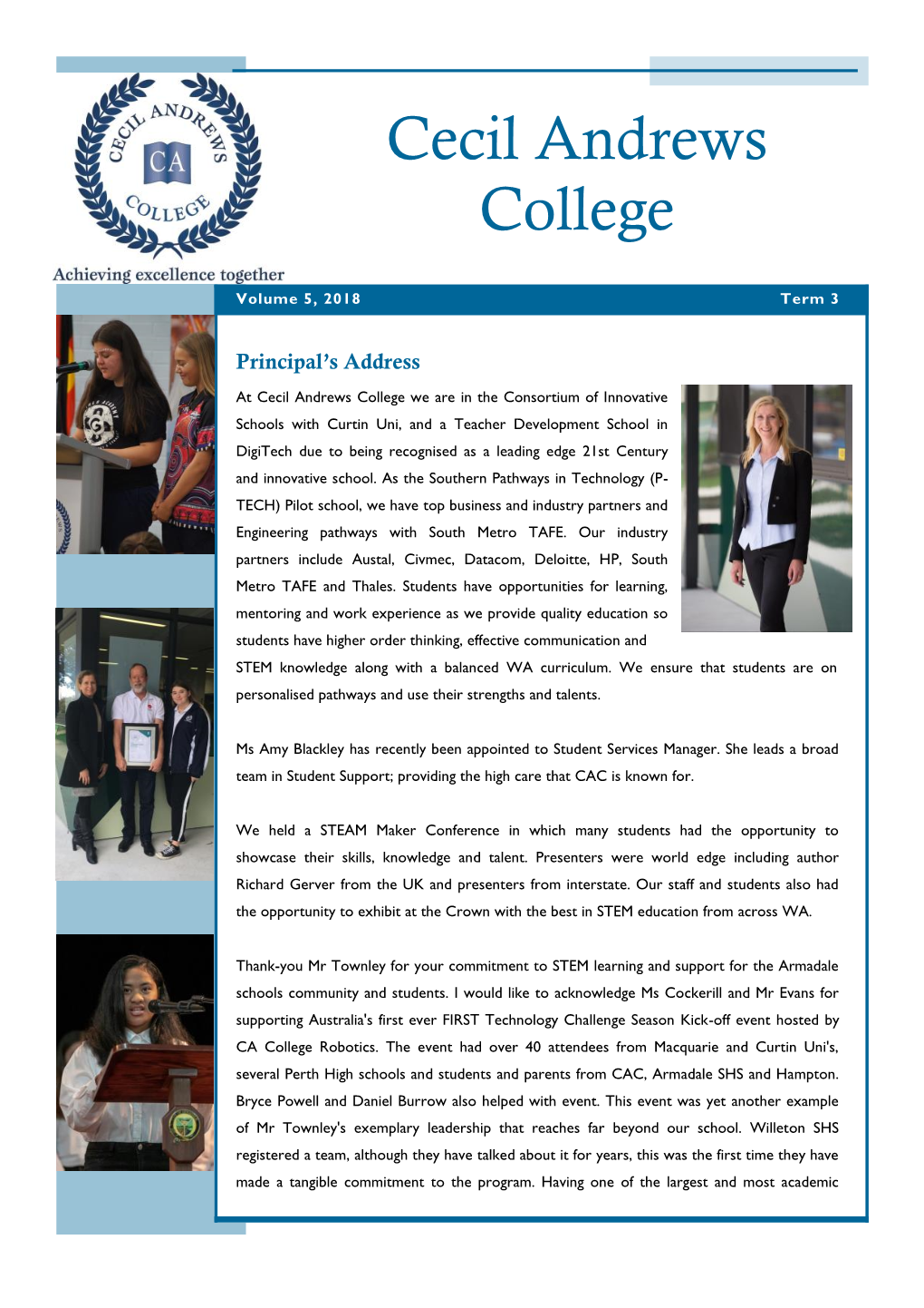 Term 3 Newsletter