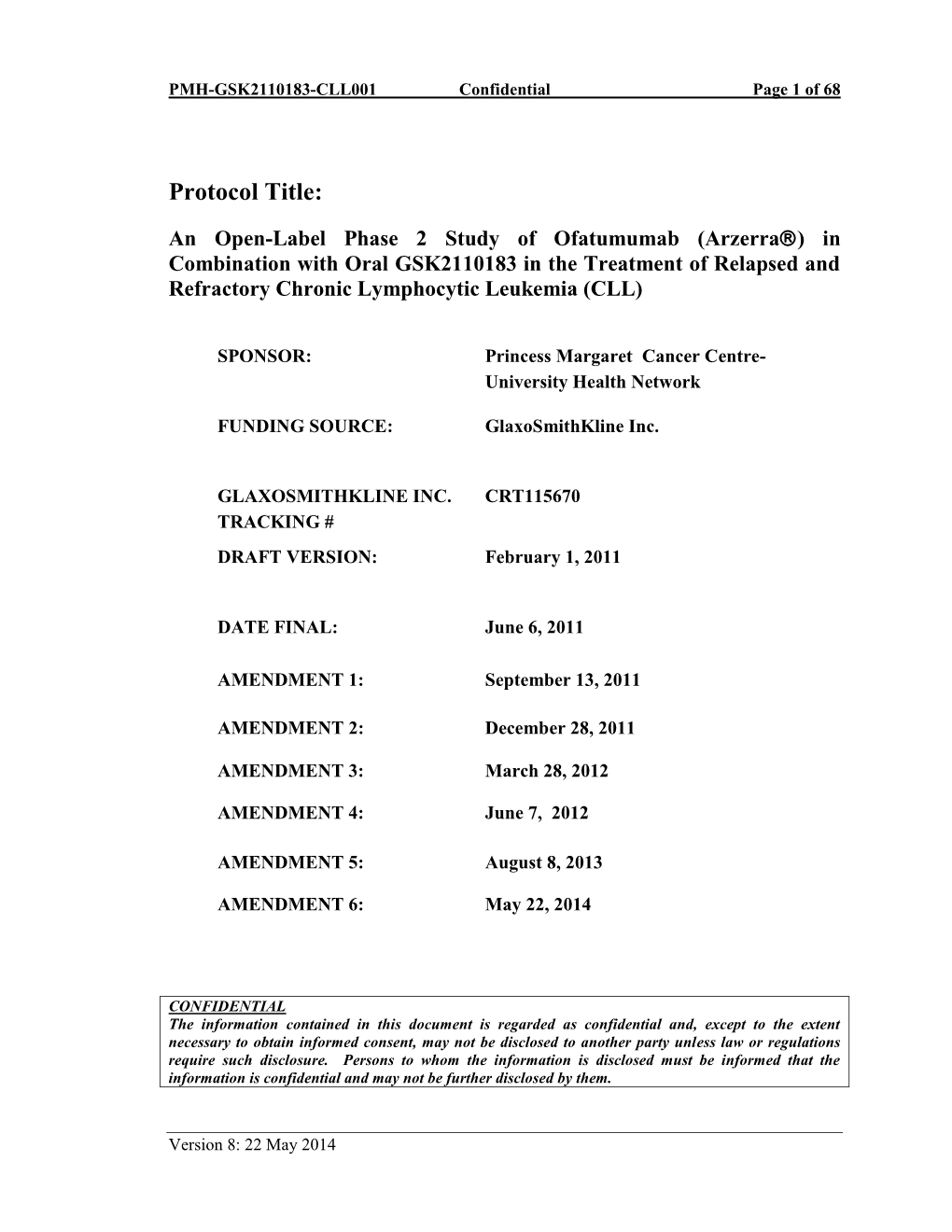 Celgene Protocol CDC-501-MEL-001