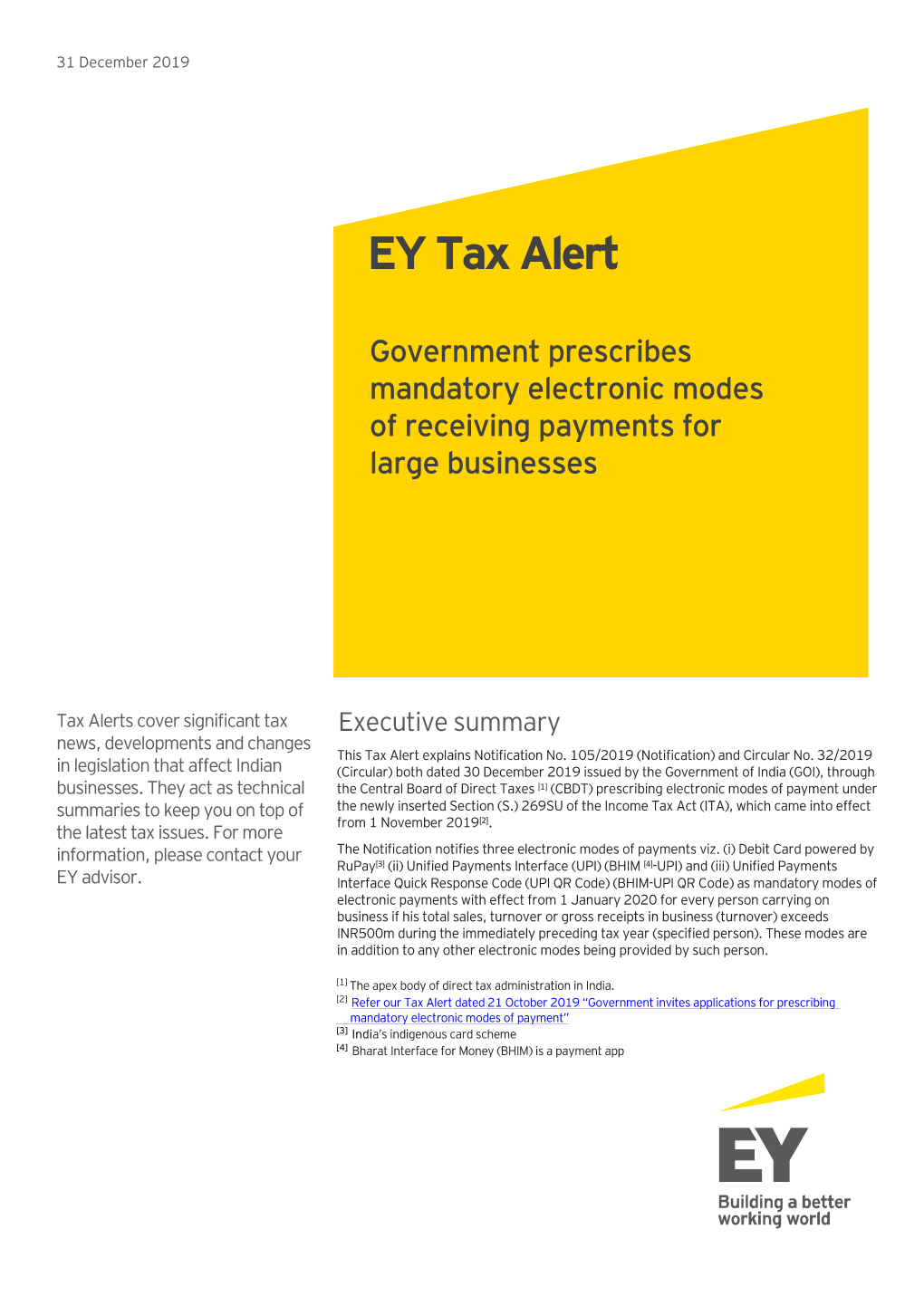 EY Tax Alert