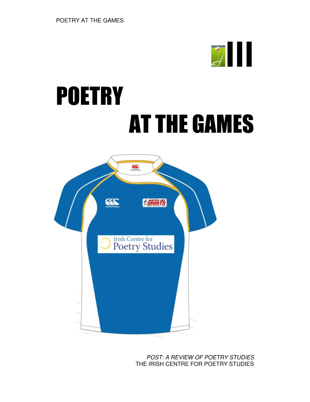 Poetry at the Games