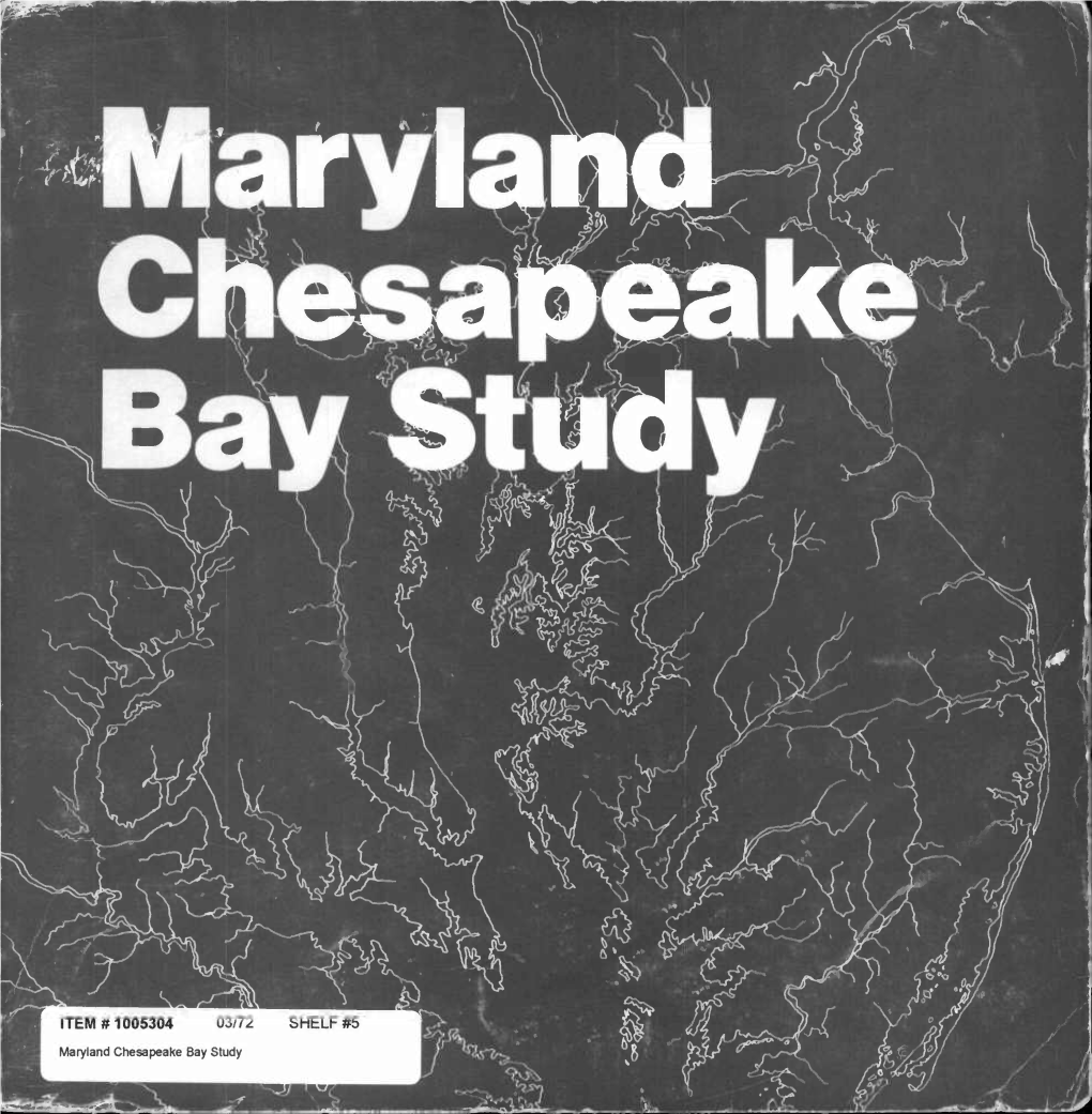 Maryland Chesapeake Bay Study Ryland Chesapeake Bay Study Y.A I-Fo
