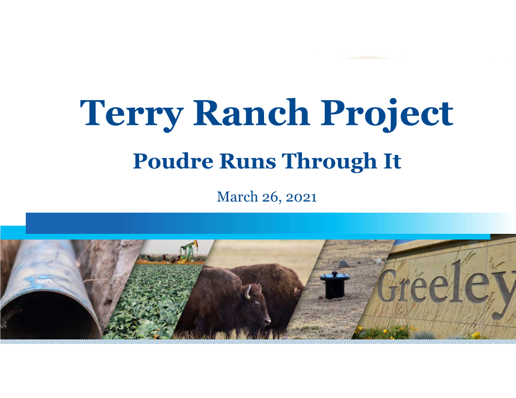 Terry Ranch Project Poudre Runs Through It