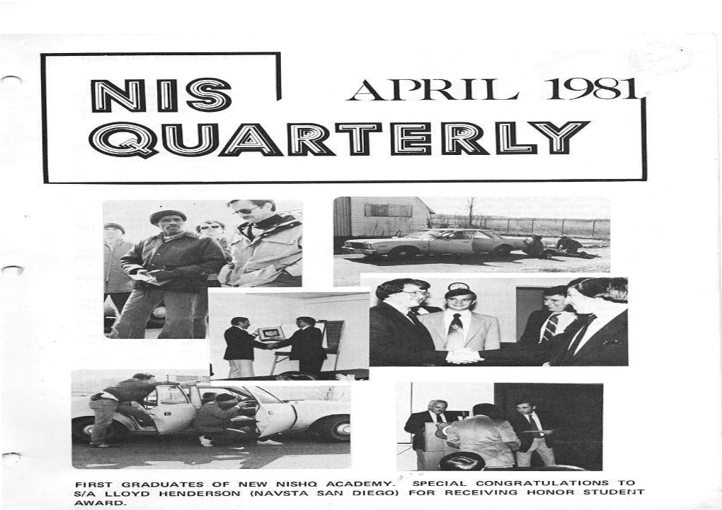 NIS Quarterly April 1981