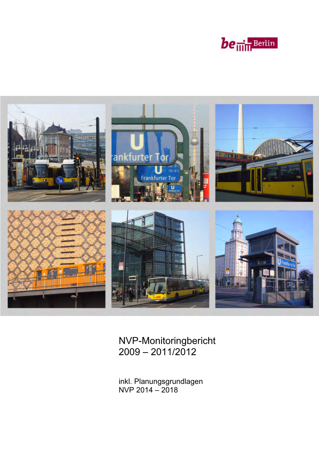NVP-Monitoringbericht 2009 – 2011/2012 Inkl