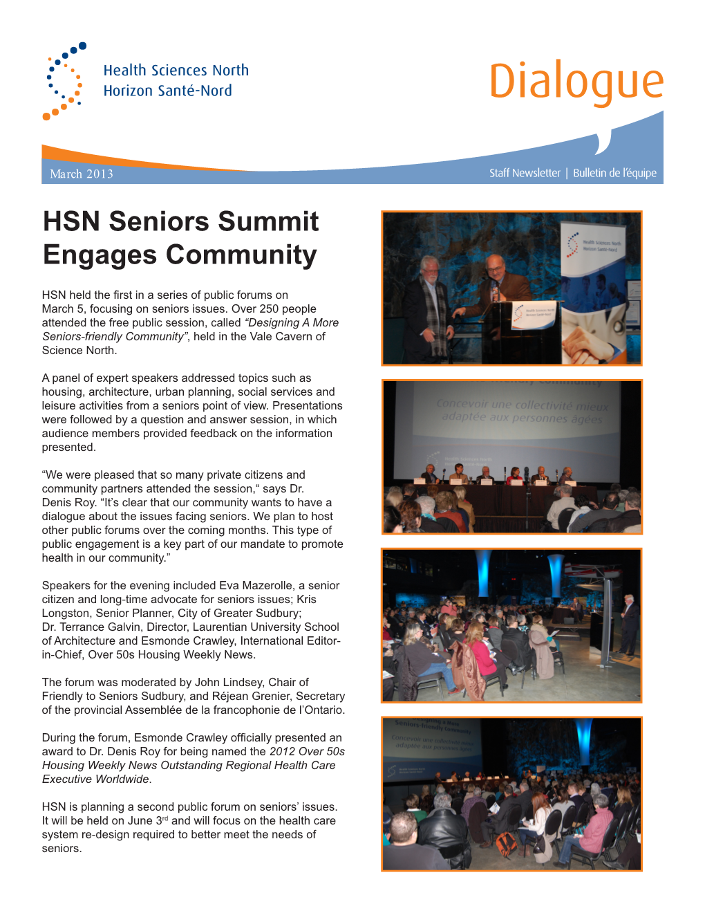 HSN Seniors Summit Engages Community