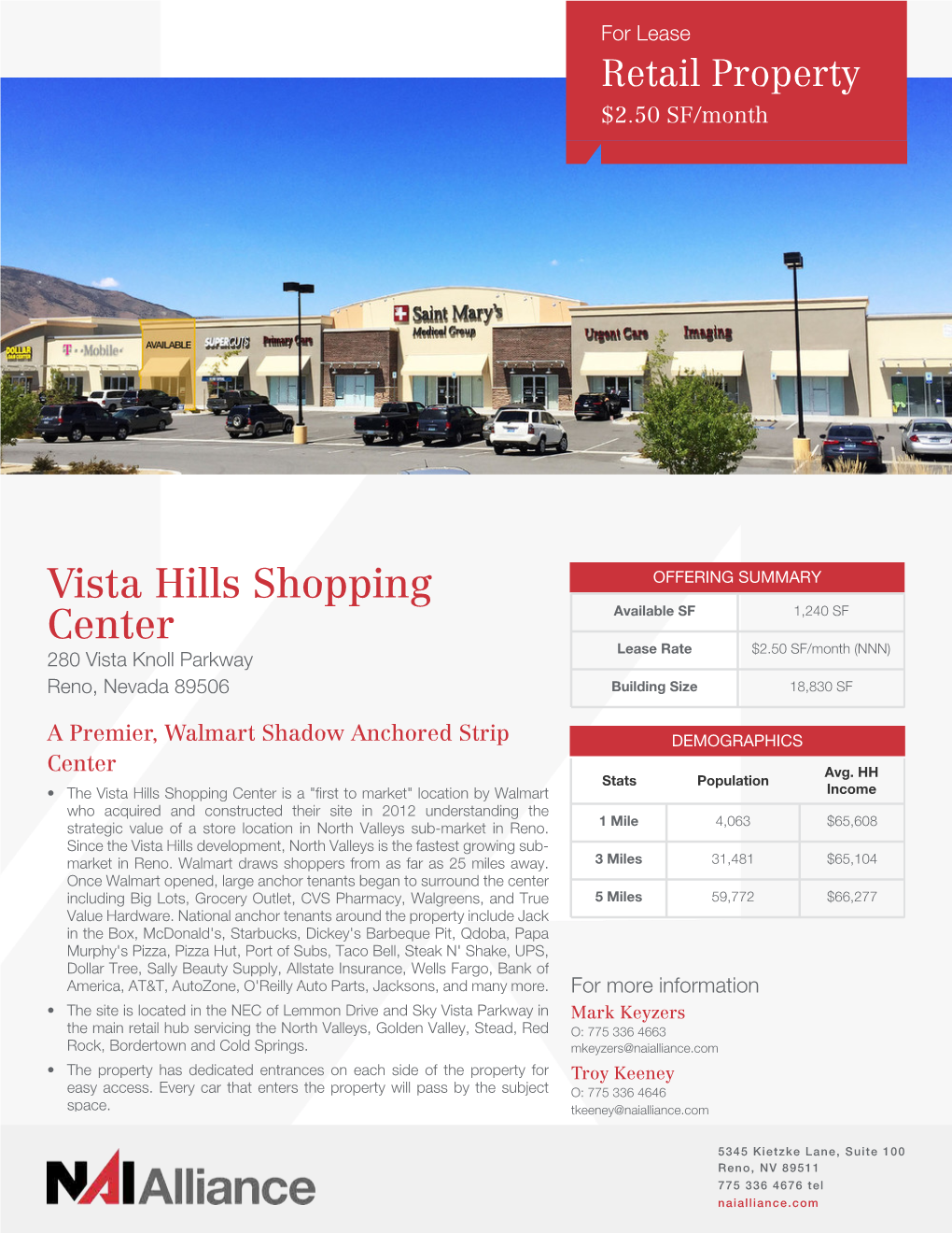 Vista Hills Shopping Center