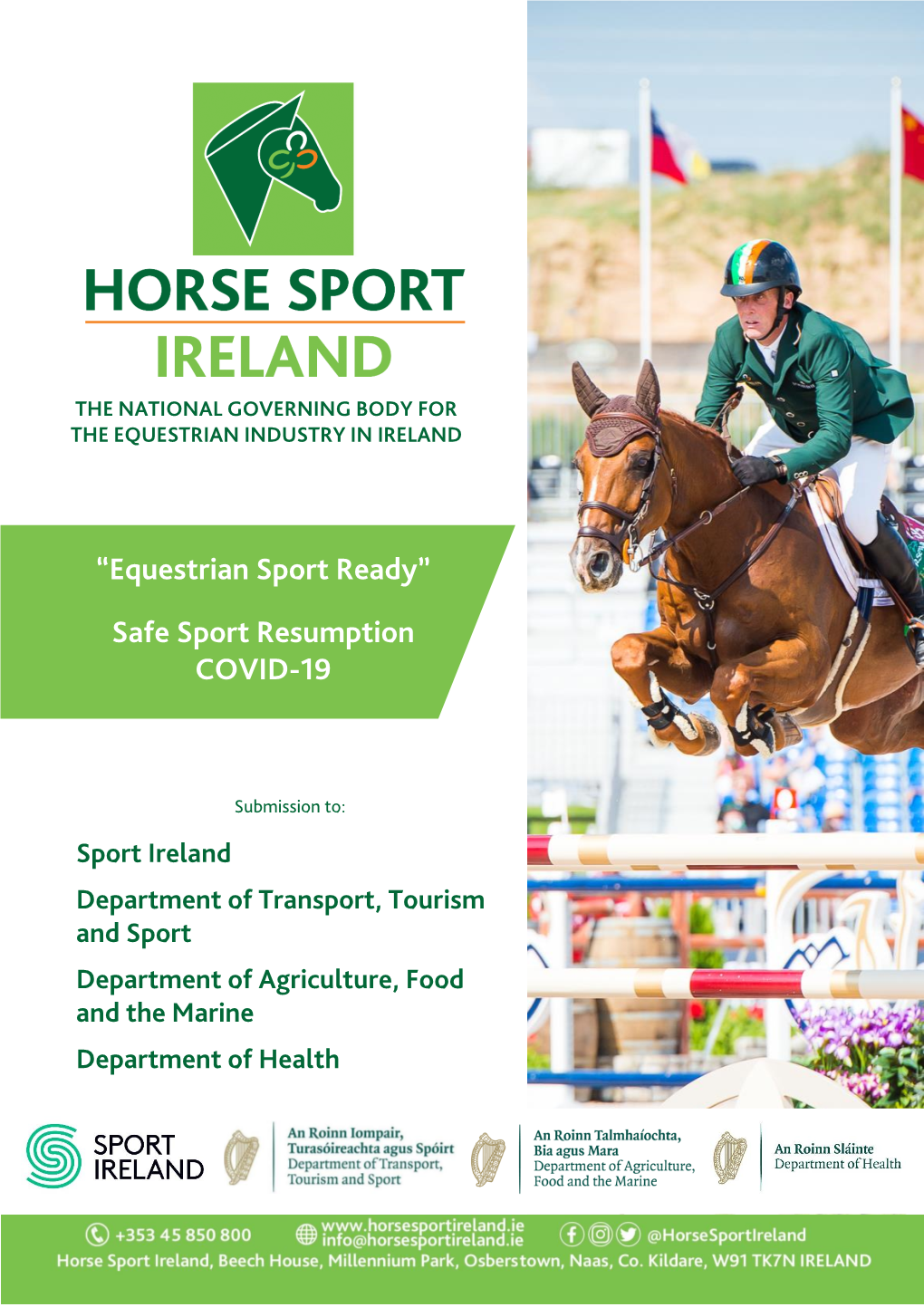 “Equestrian Sport Ready” Safe Sport Resumption COVID-19