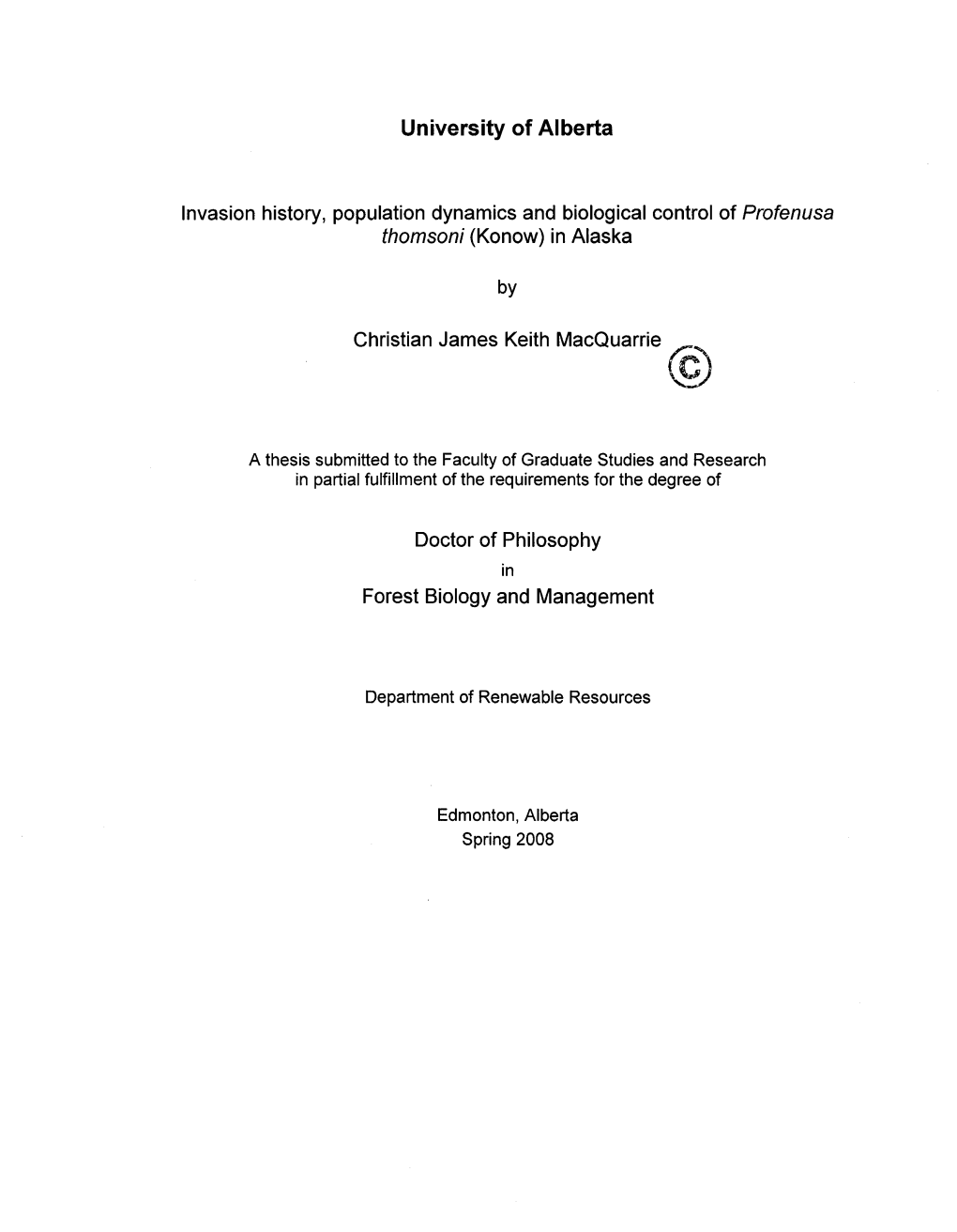 Proquest Dissertations