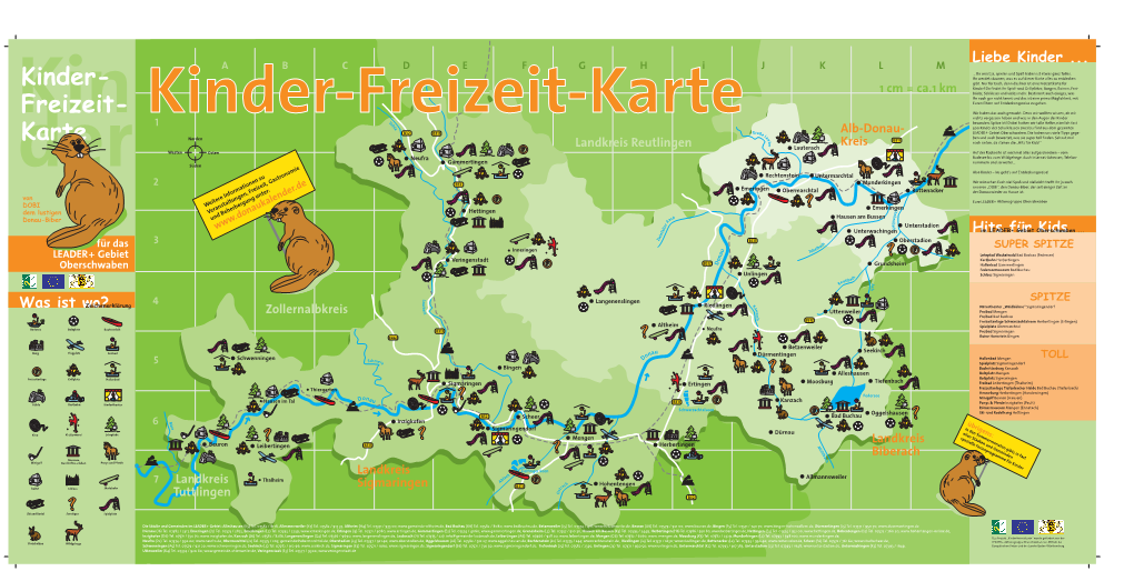 Kinder- Freizeit- Karte