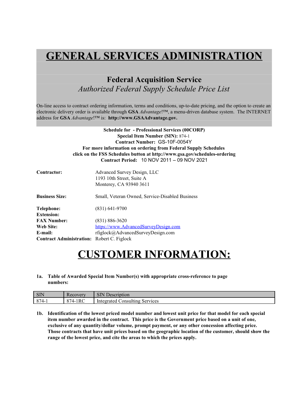 General Services Administration s7