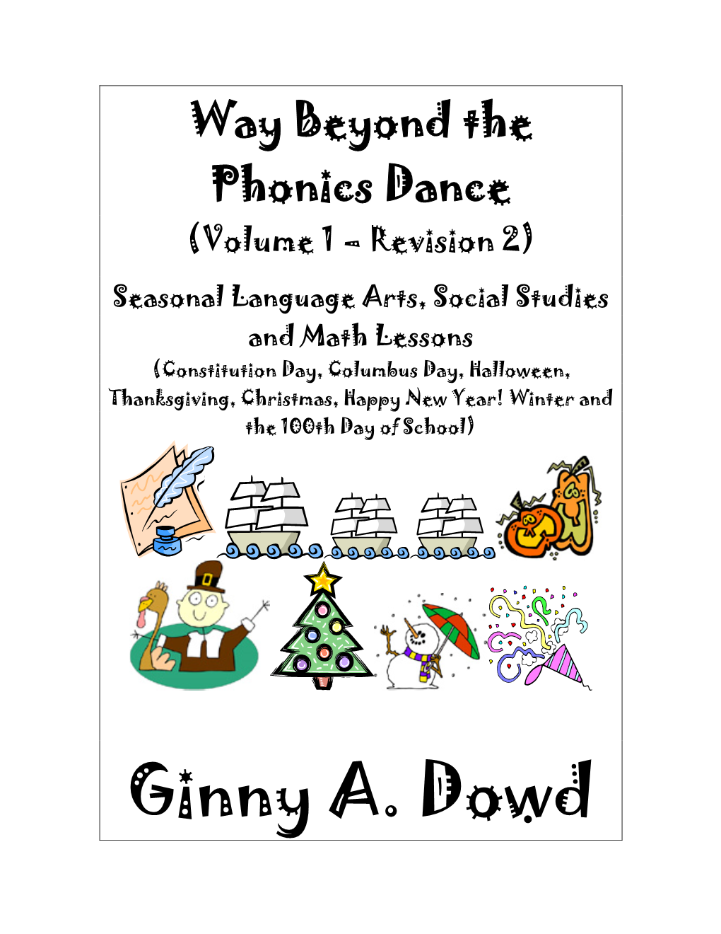 Ginny A. Dowd Table of Contents