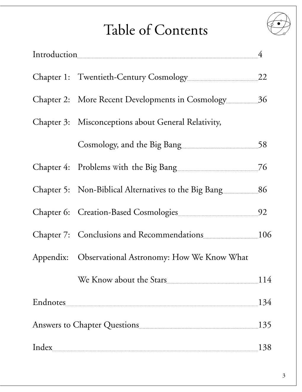 Table of Contents