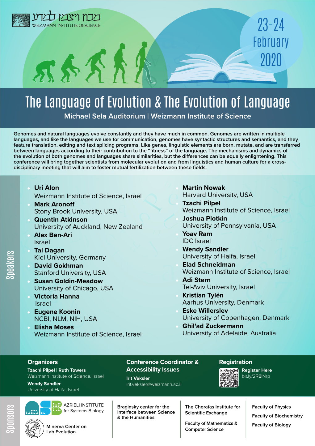 The Language of Evolution & the Evolution of Language