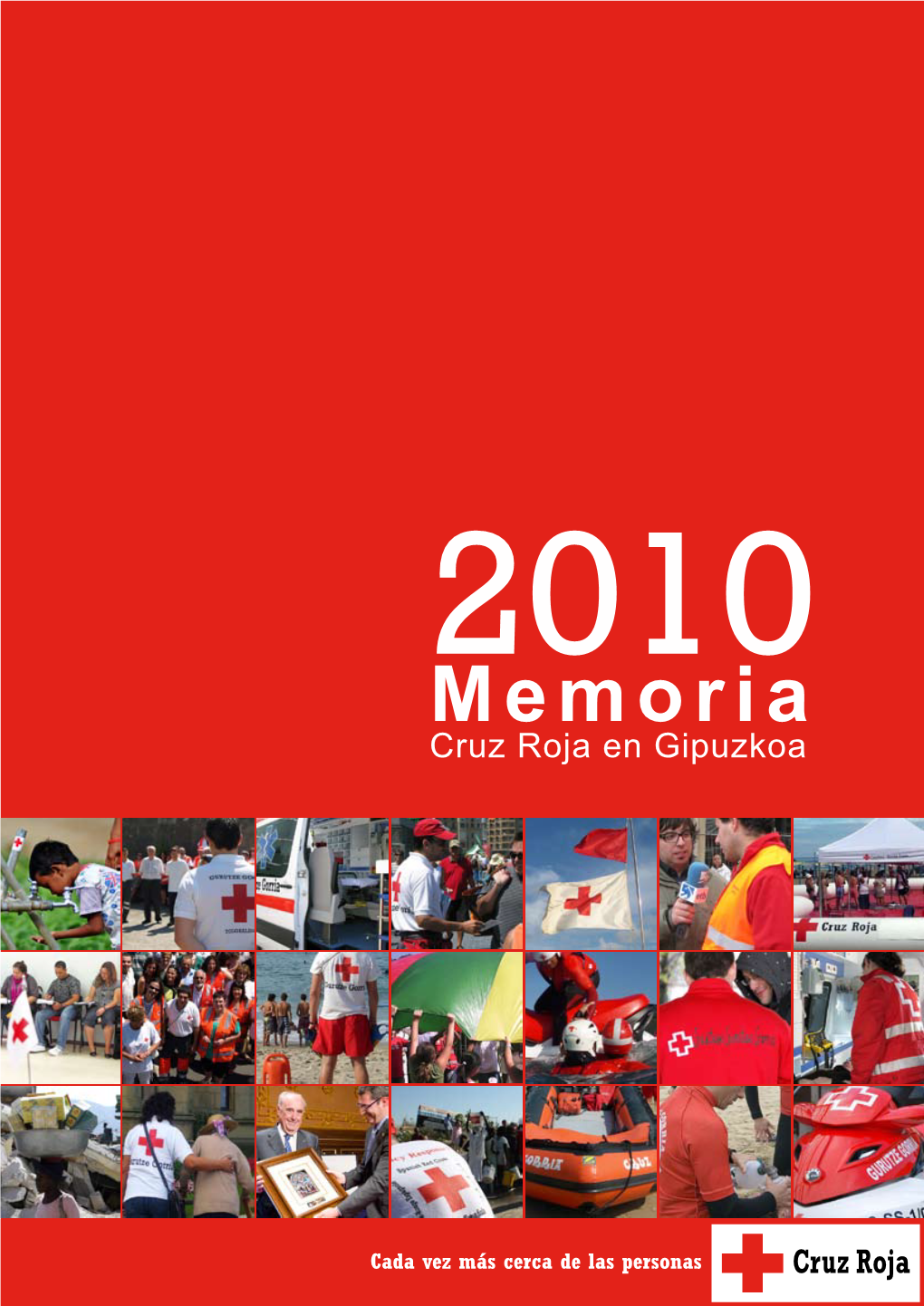 Memoria Cruz Roja En Gipuzkoa Índice