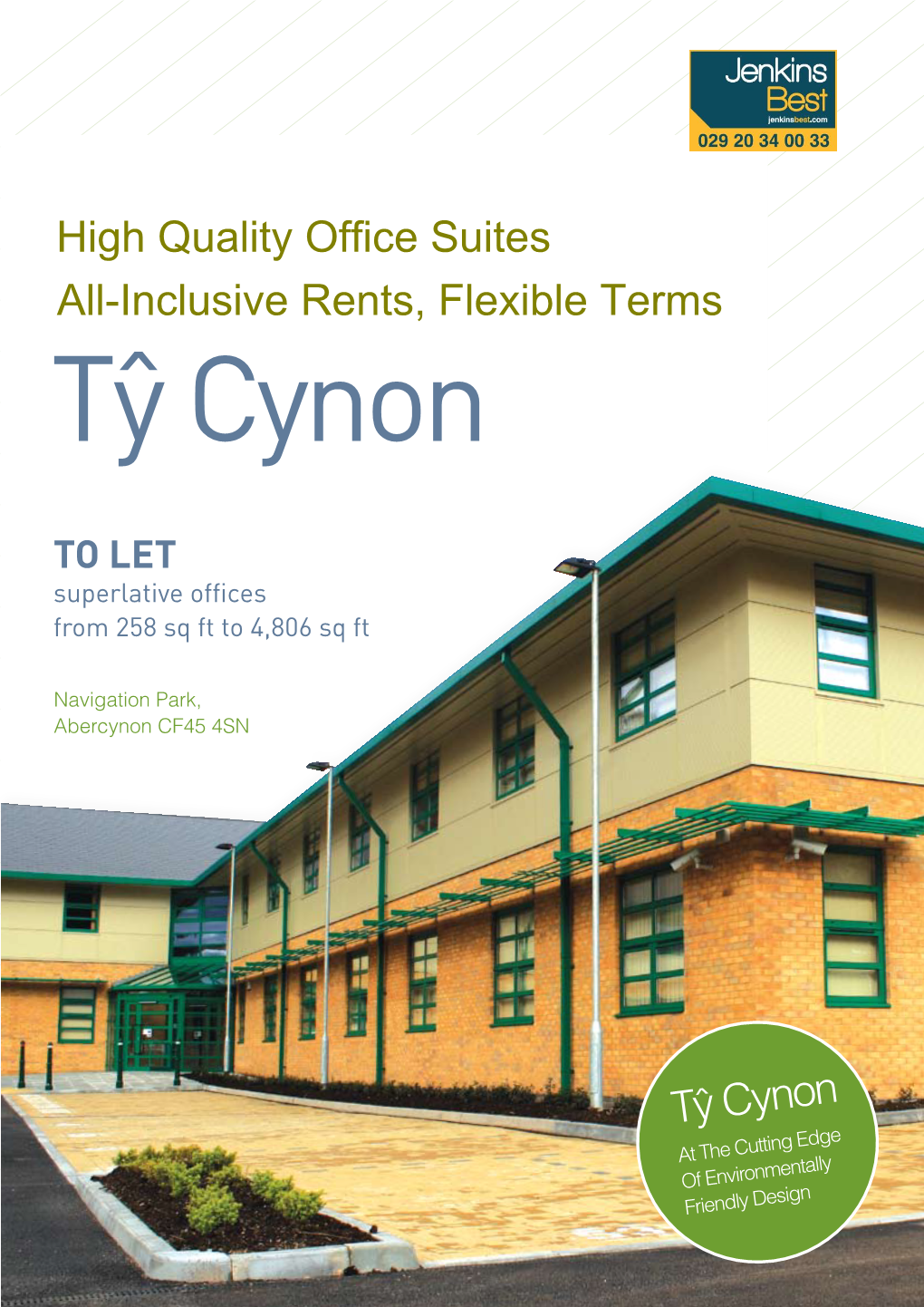 Tˆy Cynon High Quality Office Suites All-Inclusive Rents, Flexible Terms