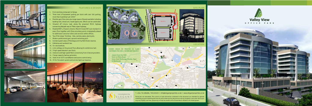 Features & Design Site Plan Location