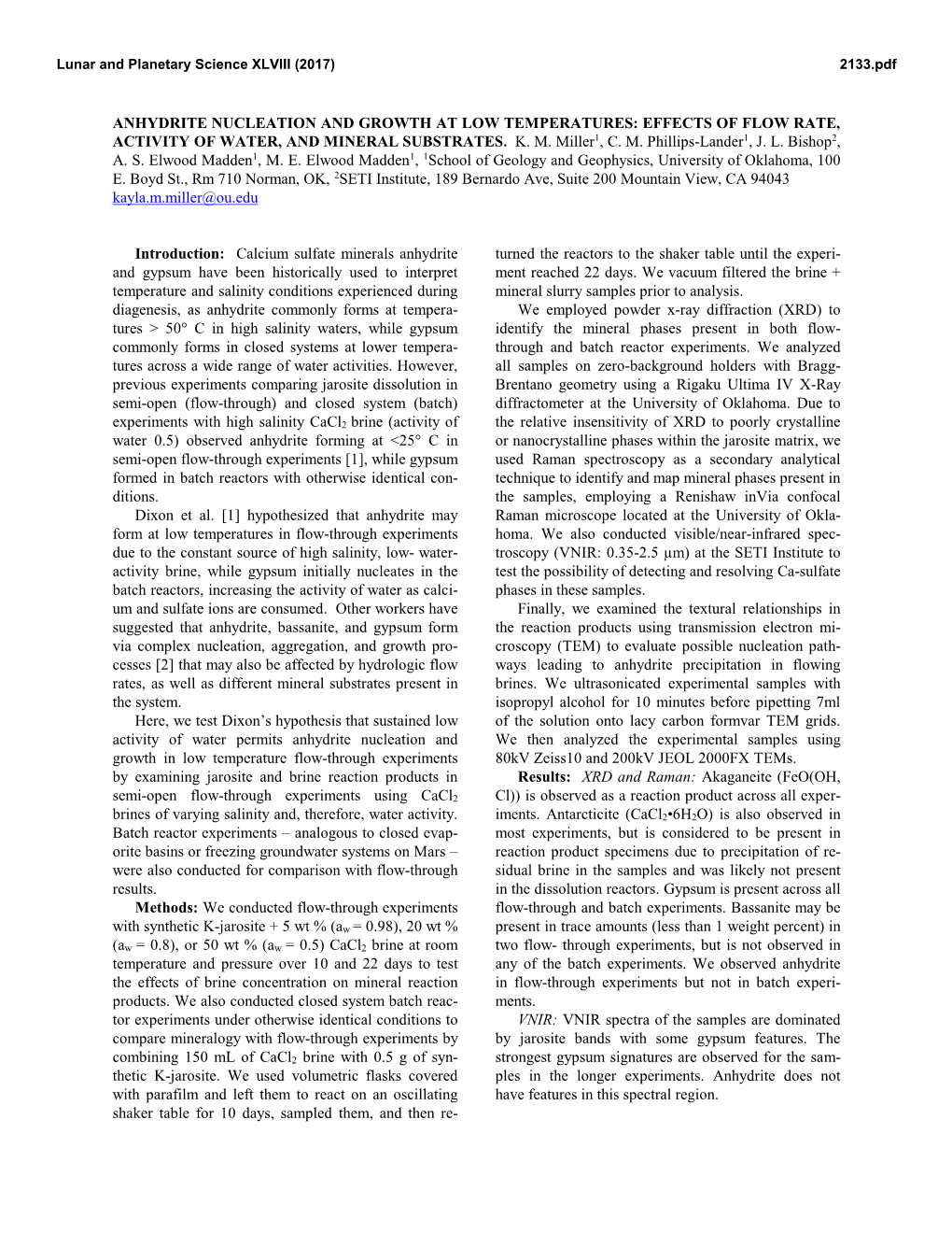 Anhydrite Nucleation and Growth at Low Temperatures: Effects of Flow Rate, Activity of Water, and Mineral Substrates