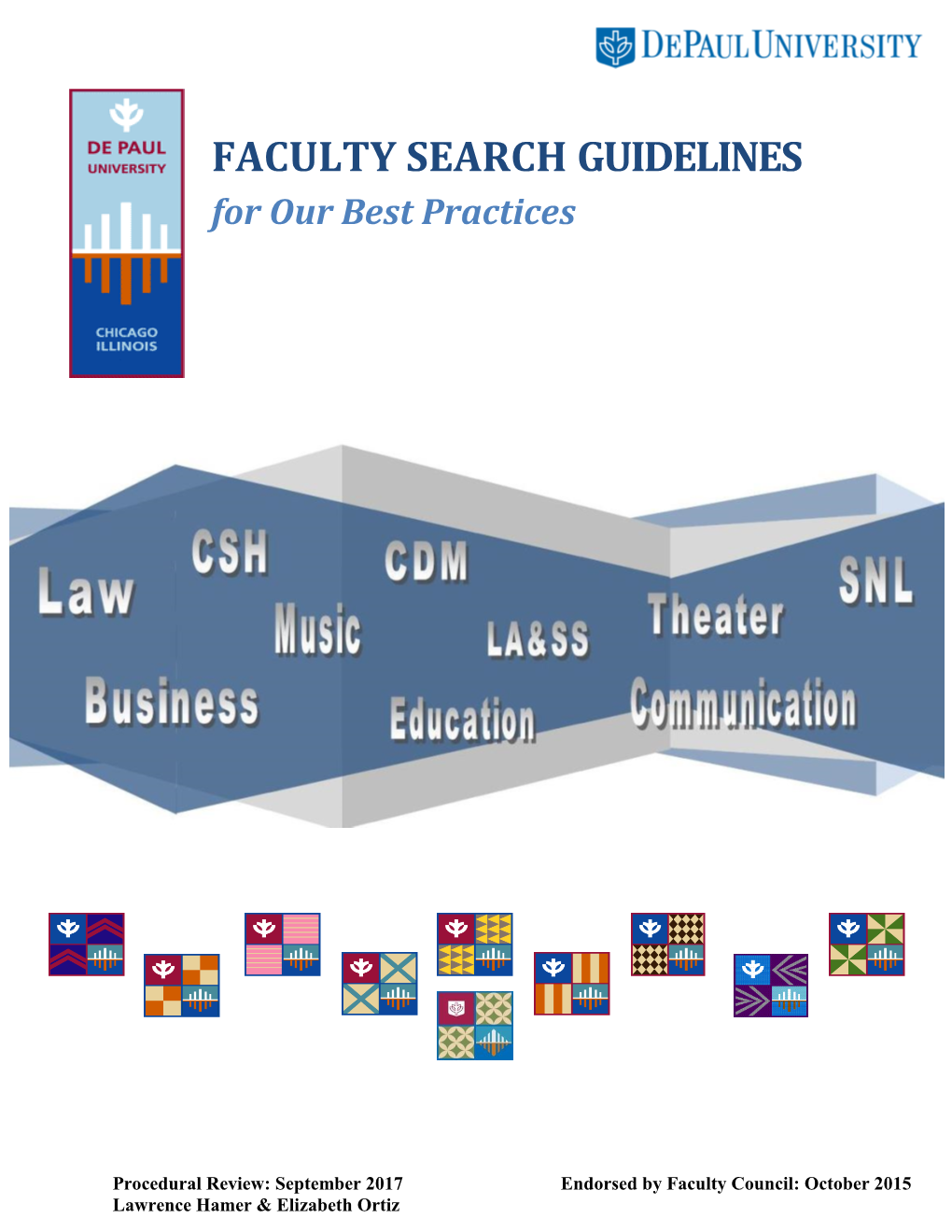 Faculty Search Guidelines