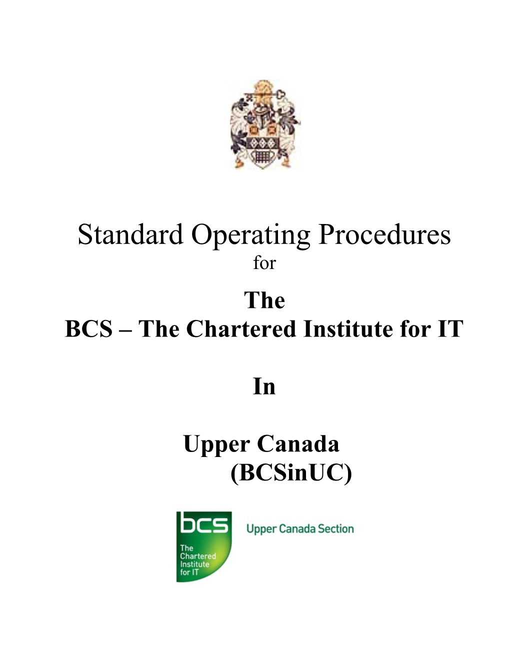 Standard Operating Procedures s15