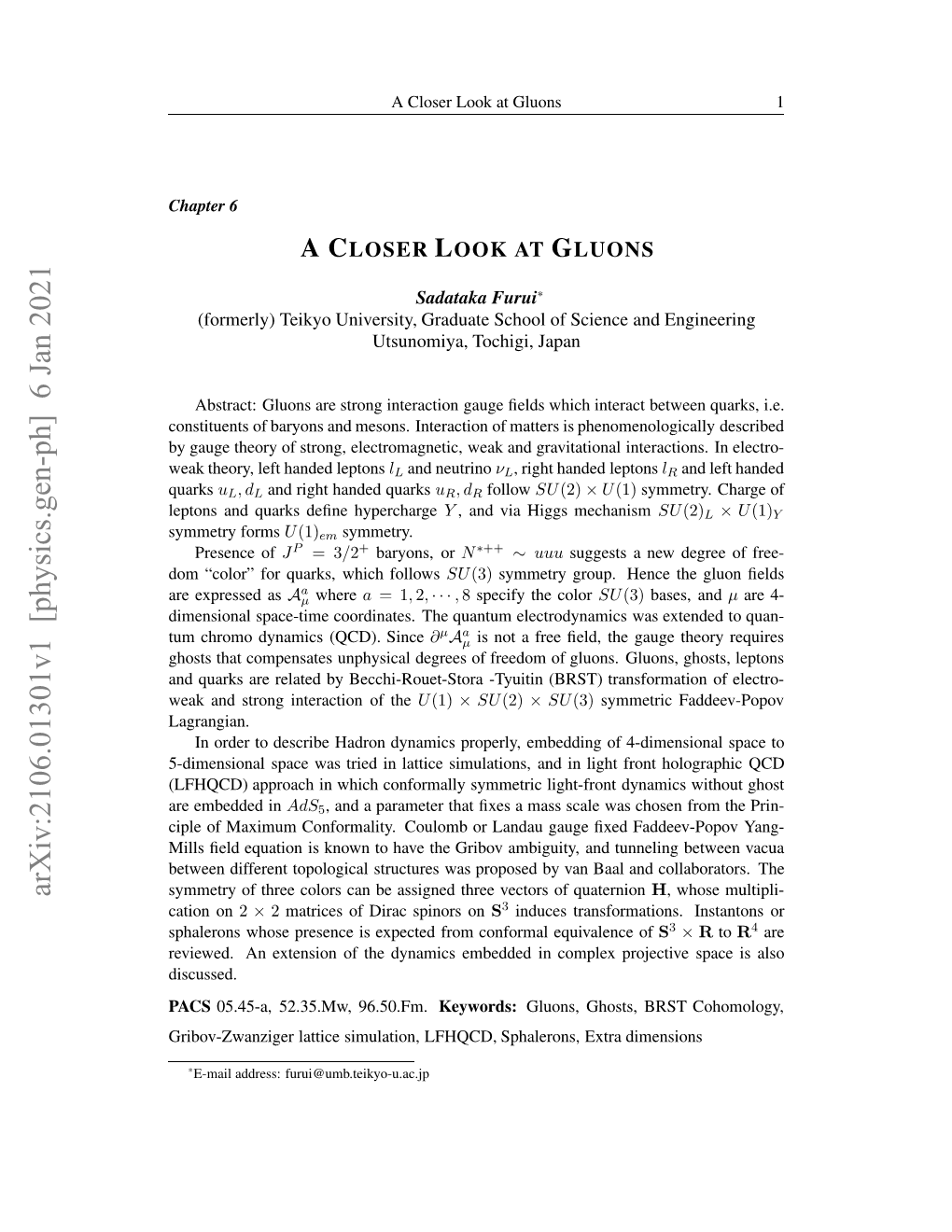 A Closer Look at Gluons 3