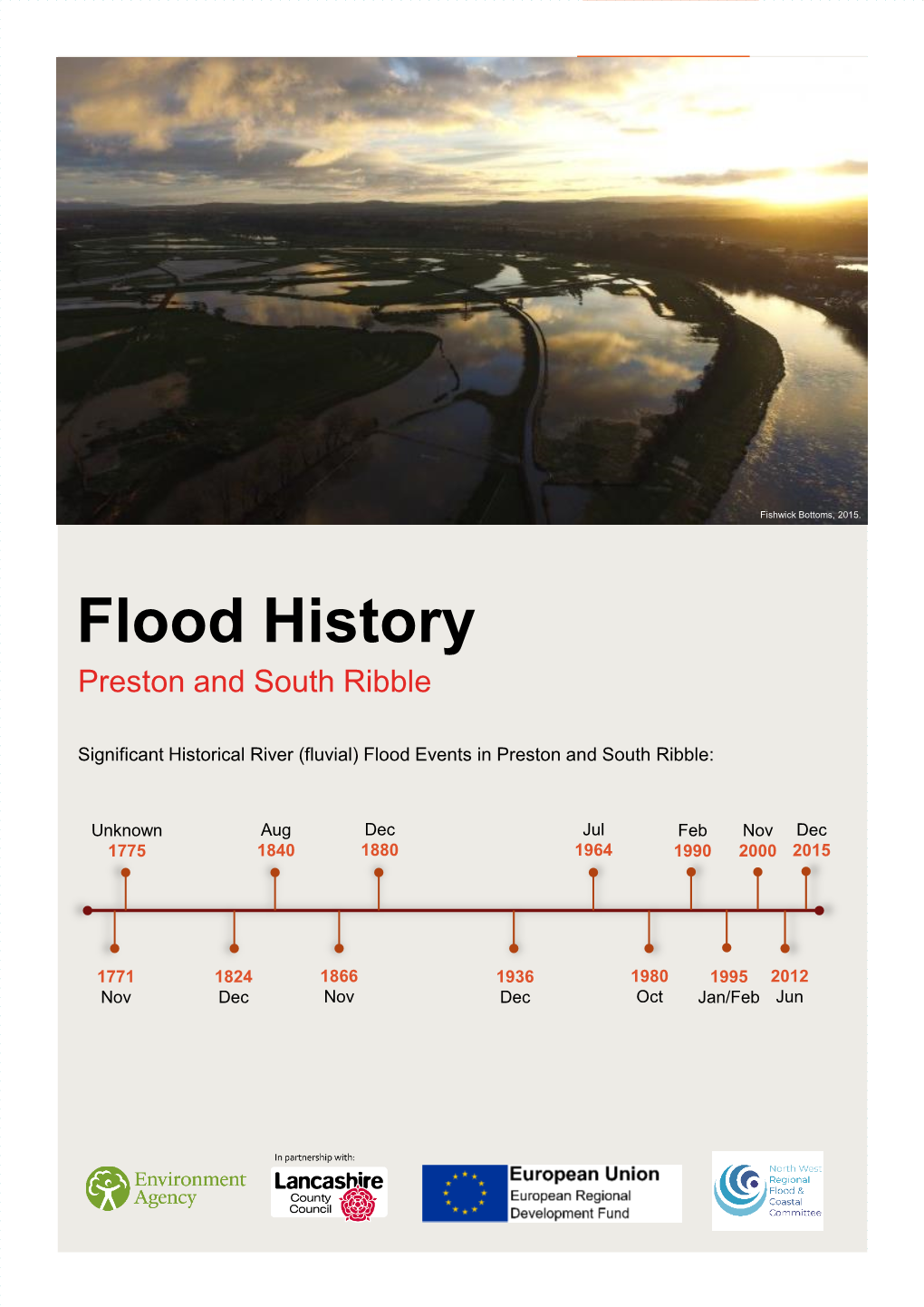 Flood History Preston and South Ribble