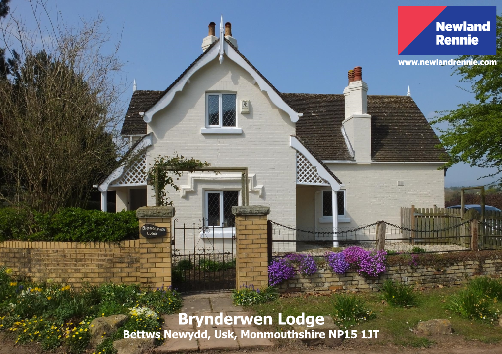 Brynderwen Lodge Bettws Newydd, Usk, Monmouthshire NP15 1JT