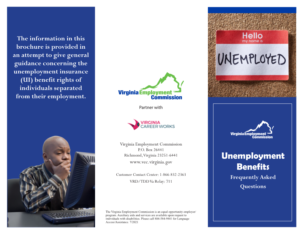 Unemployment Benefits