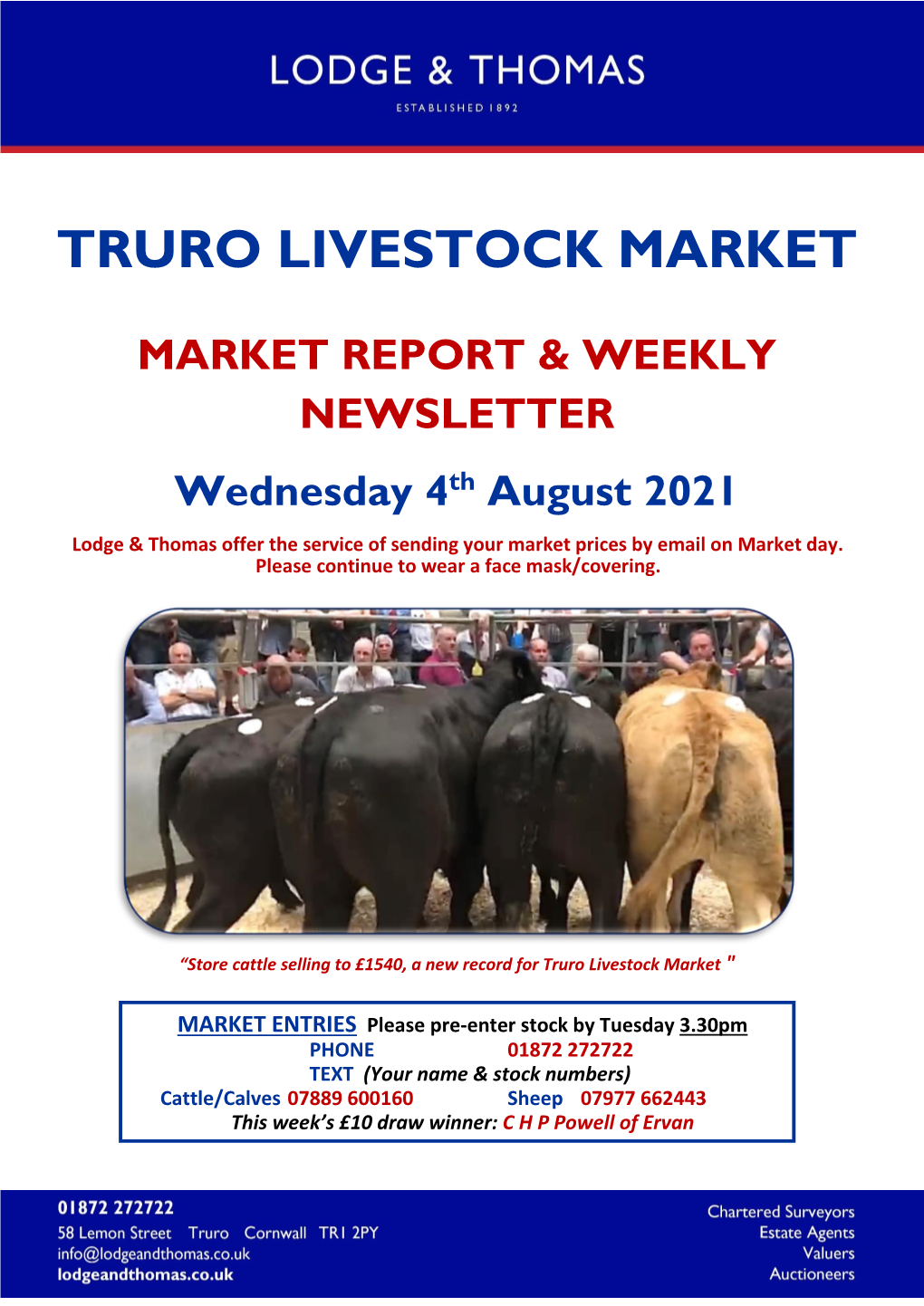 Truro Livestock Market