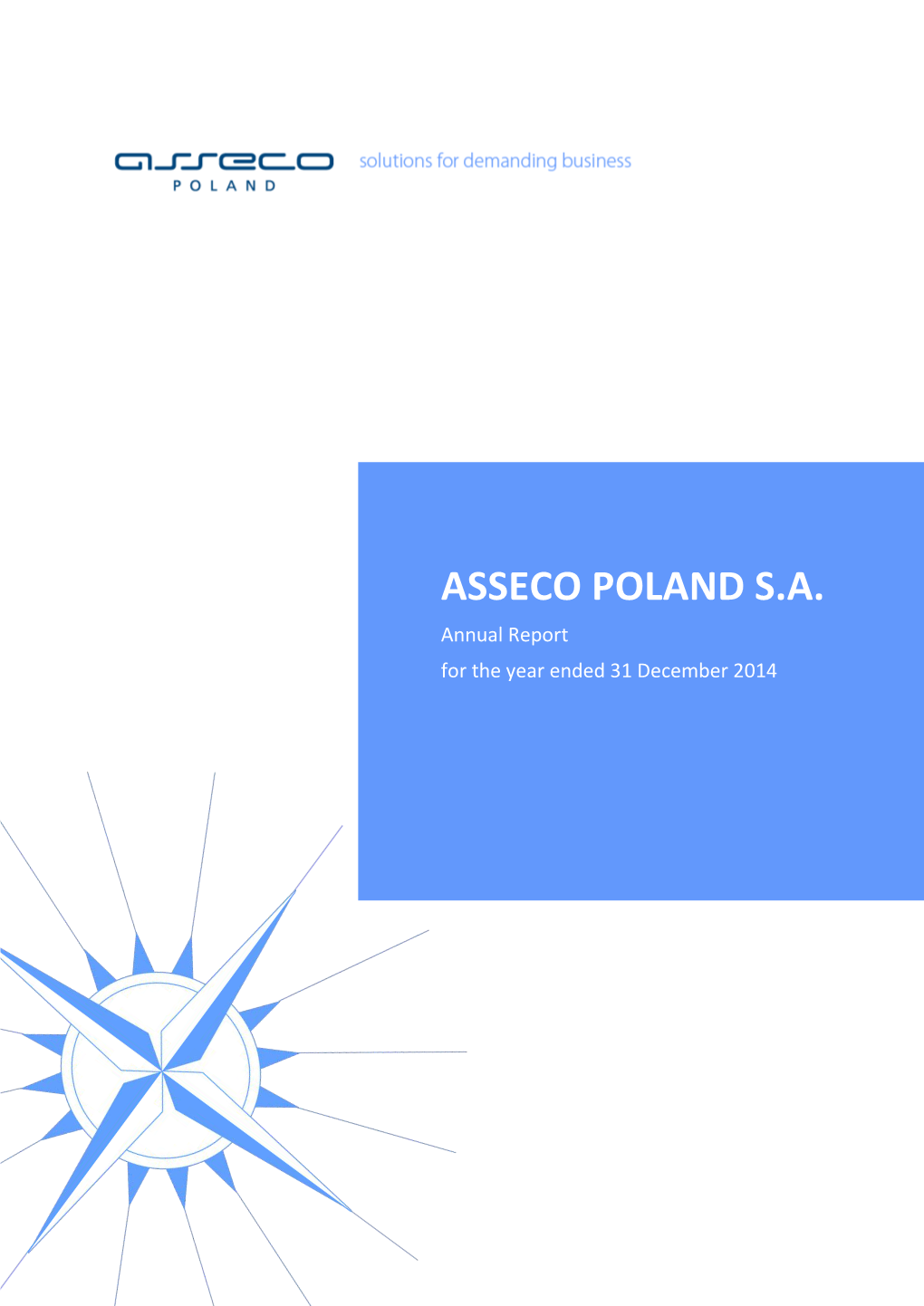 Management Report on Operations of Asseco Poland S.A