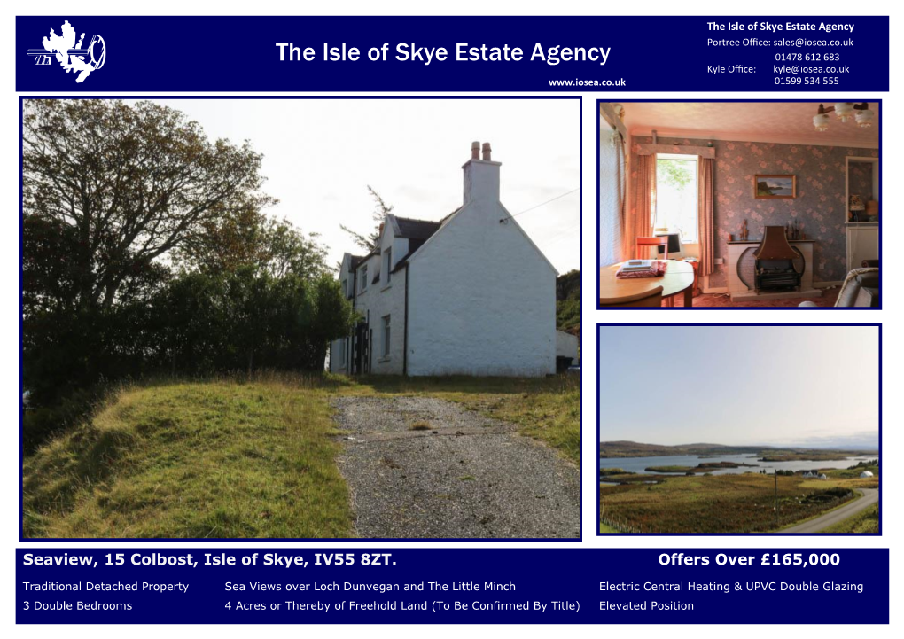 The Isle of Skye Estate Agency