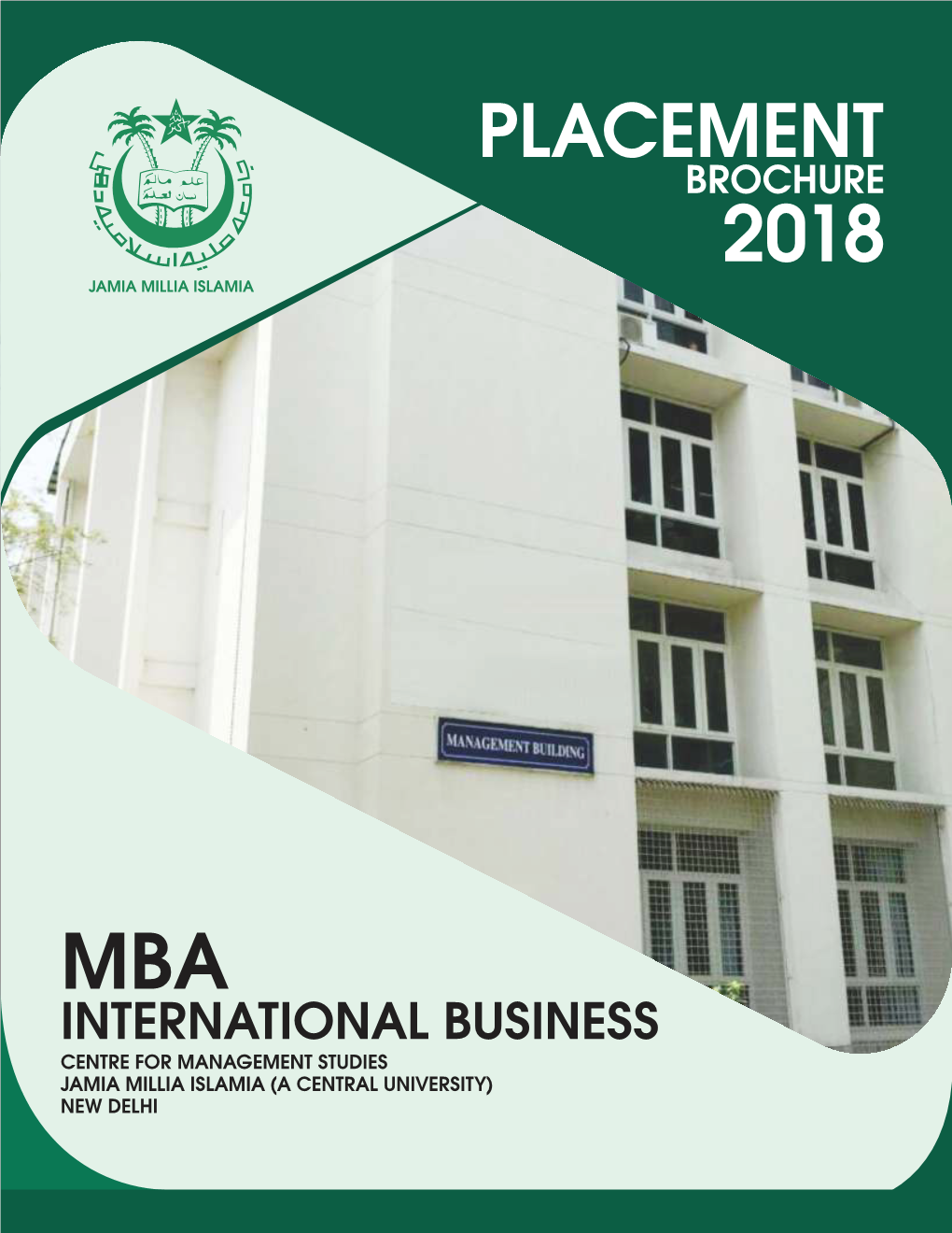 Placement Brochure: MBA (International Business)