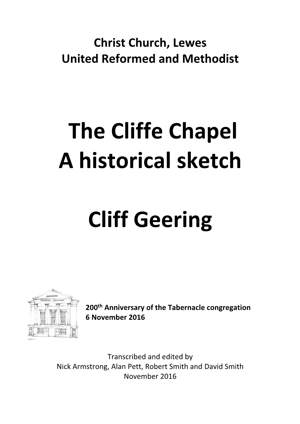 The Cliff Chapel