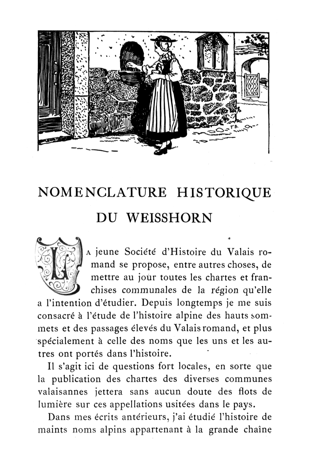 Nomenclature Historique Du Weisshorn
