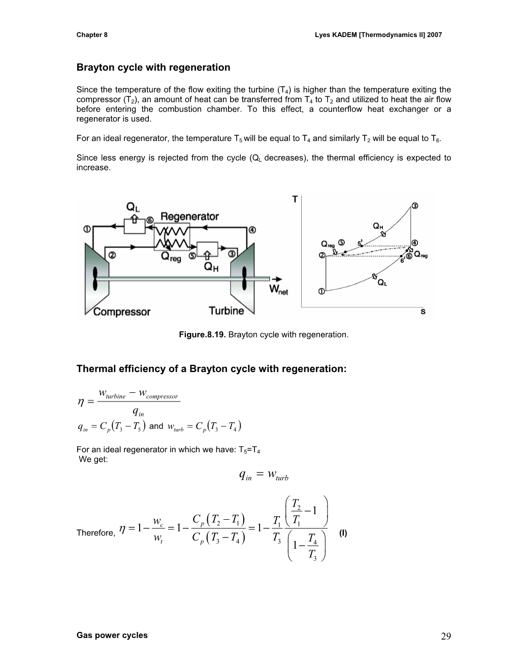 Second Law Analysis of Rankine Cycle