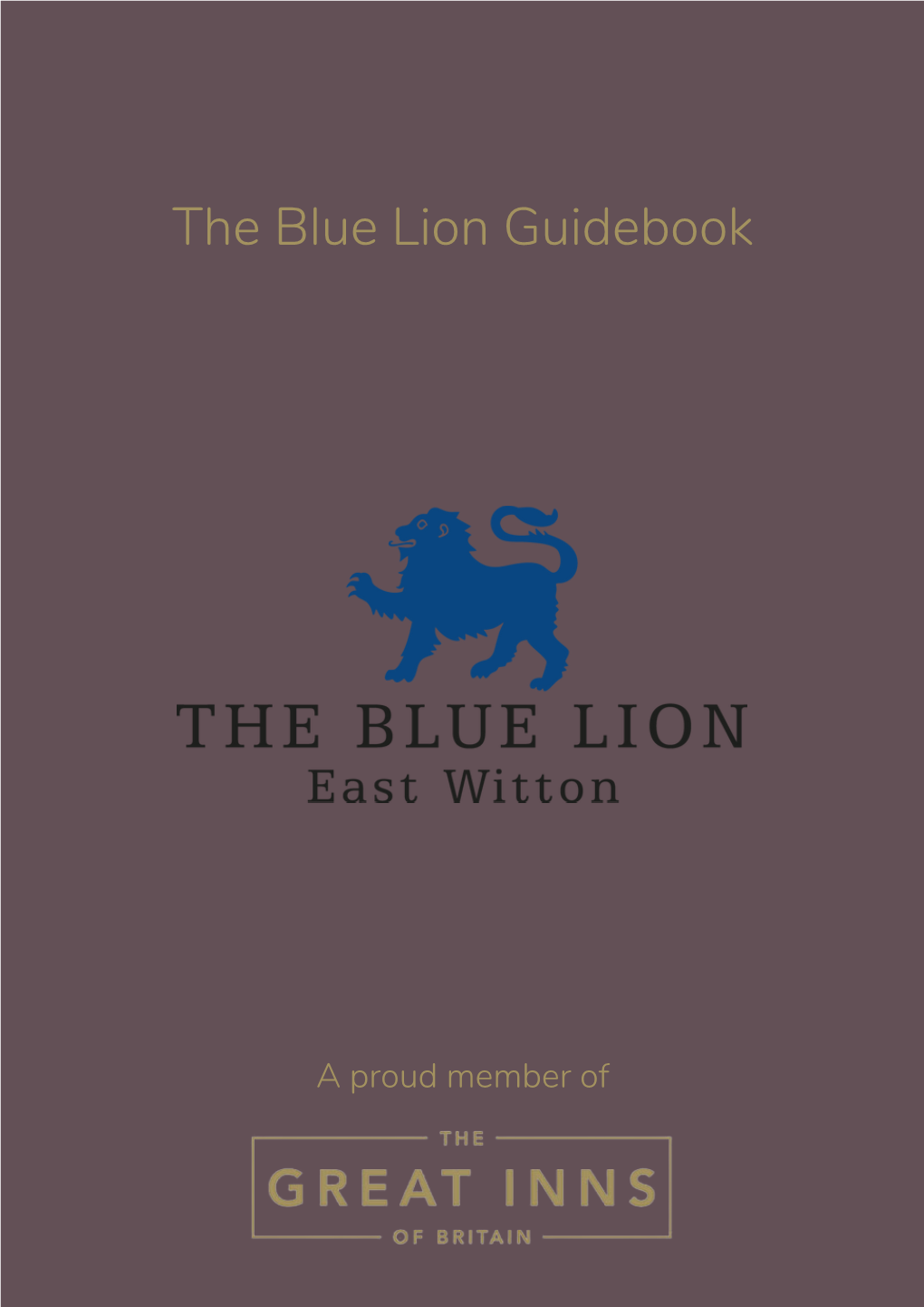 The Blue Lion Guidebook