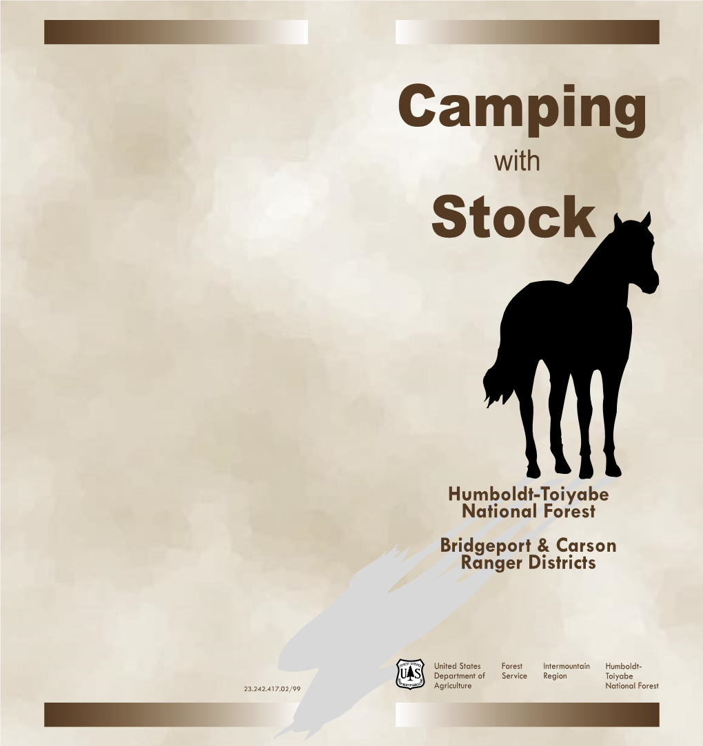 Camping with Stock