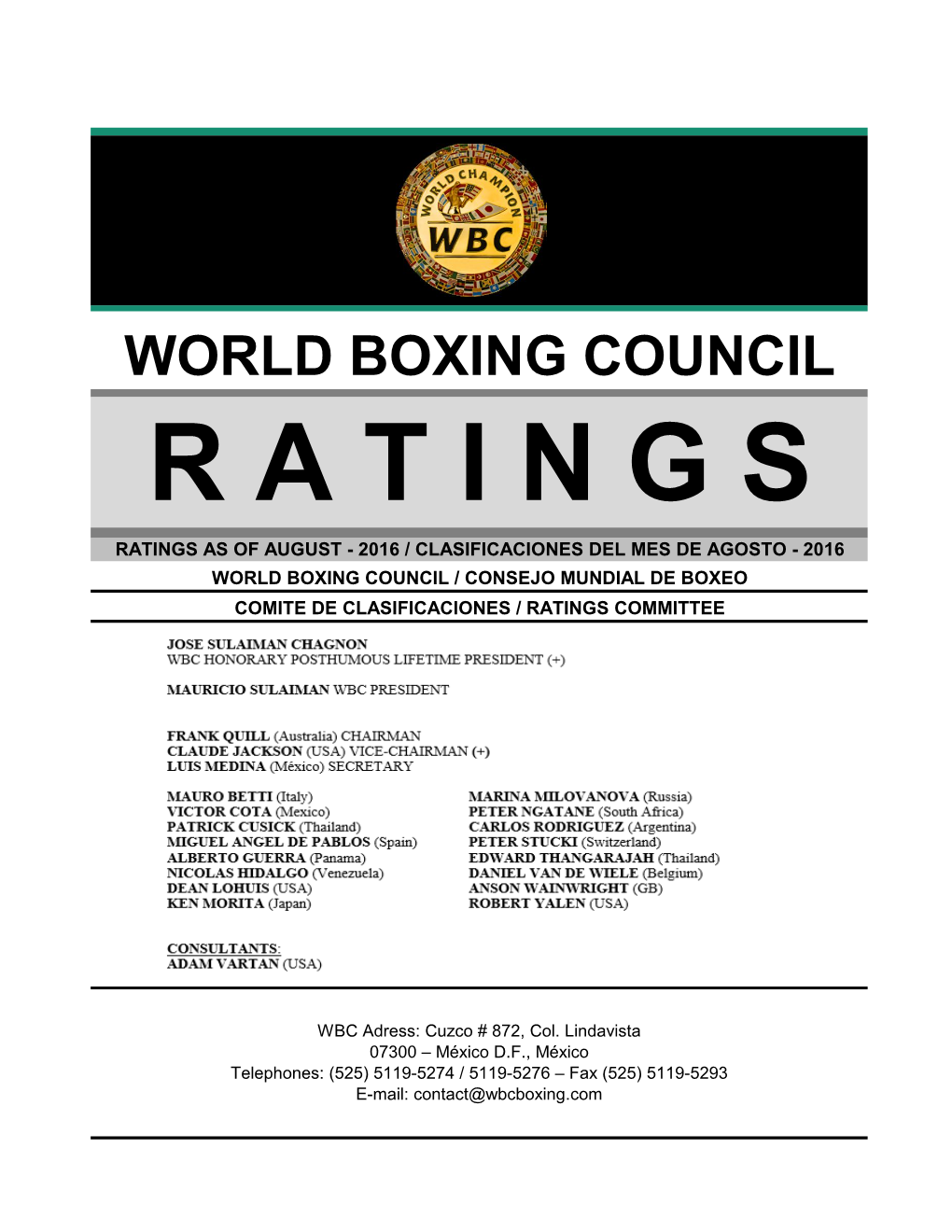 WBC-RATINGS-AUGUST-2016-New