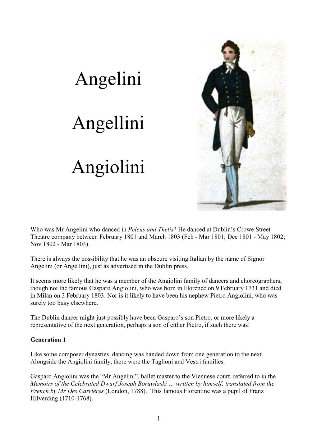 Angelini Angellini Angiolini