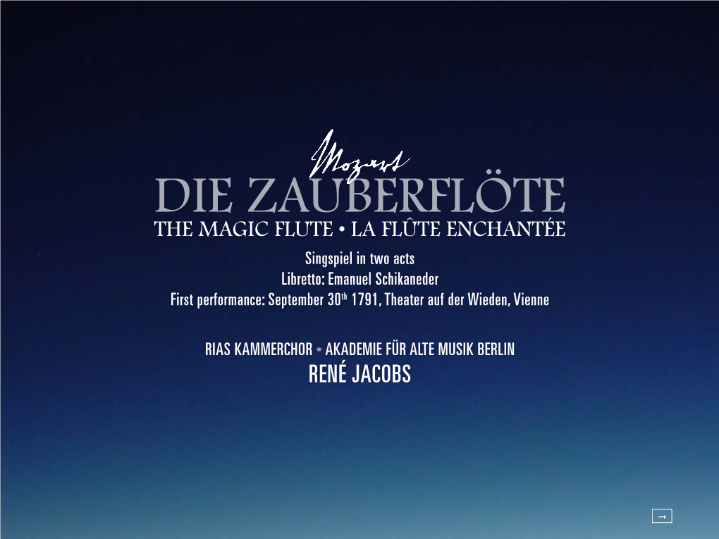 Die Zauberflöte