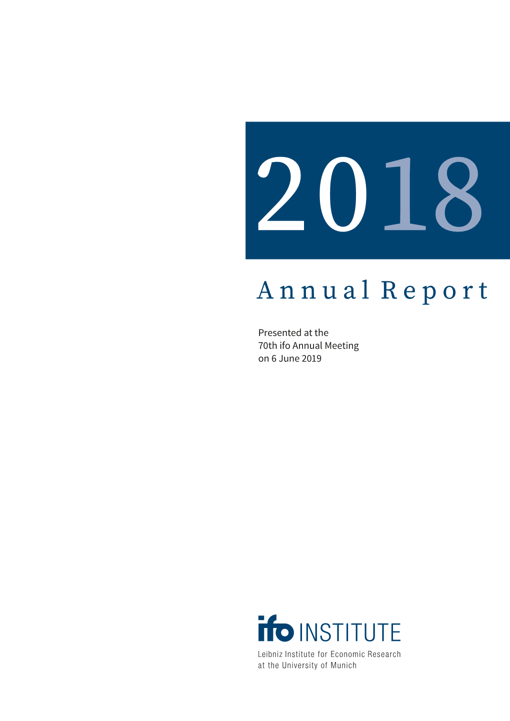 Ifo Annual Report 2018