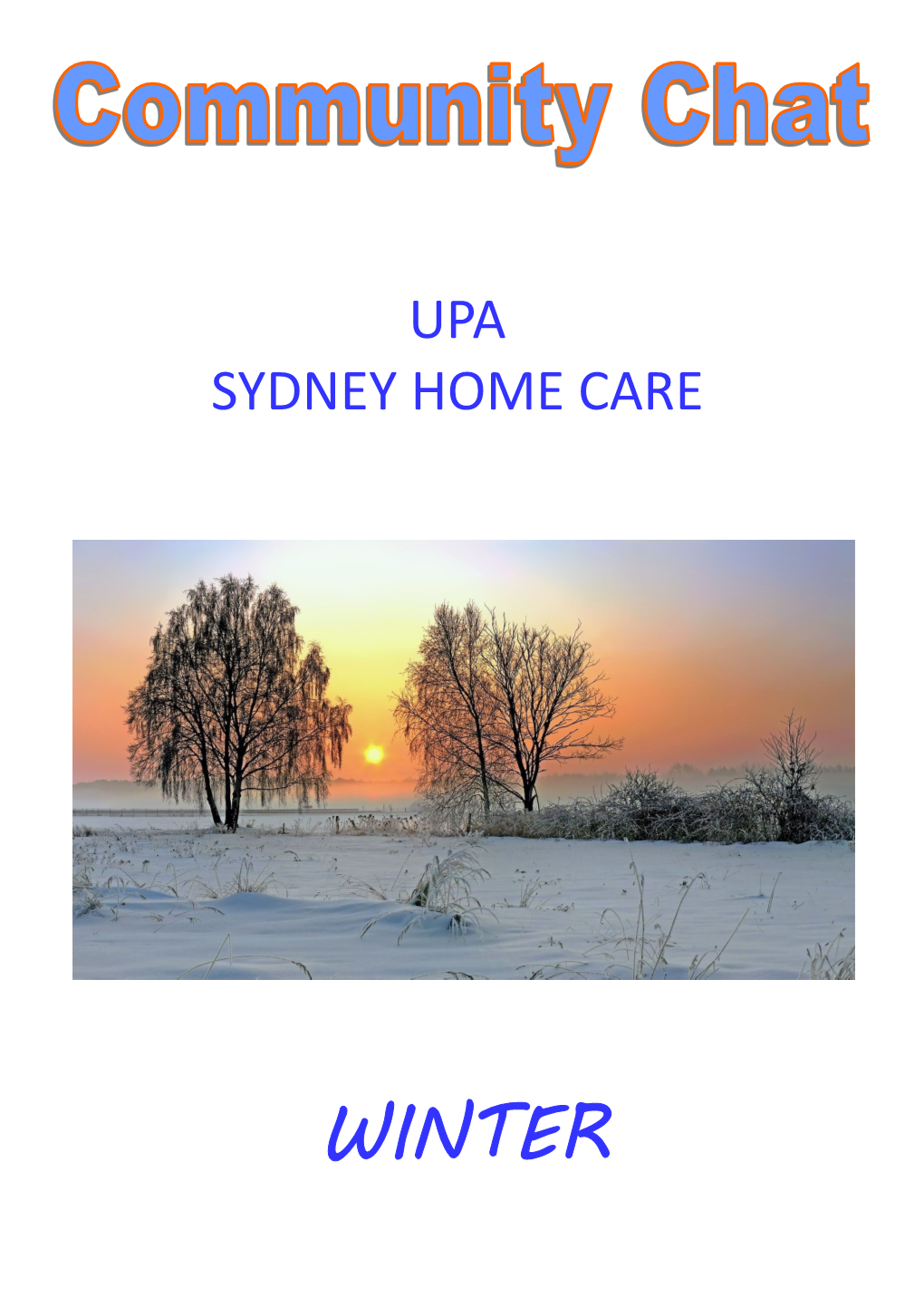 Sydney Home Care Community Chat June 2020