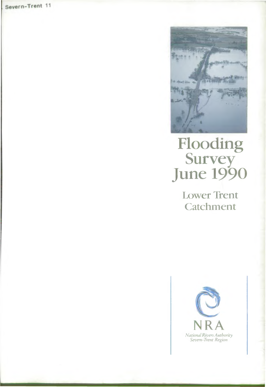 Flooding Survey June 1990 Lower Trent Catchment