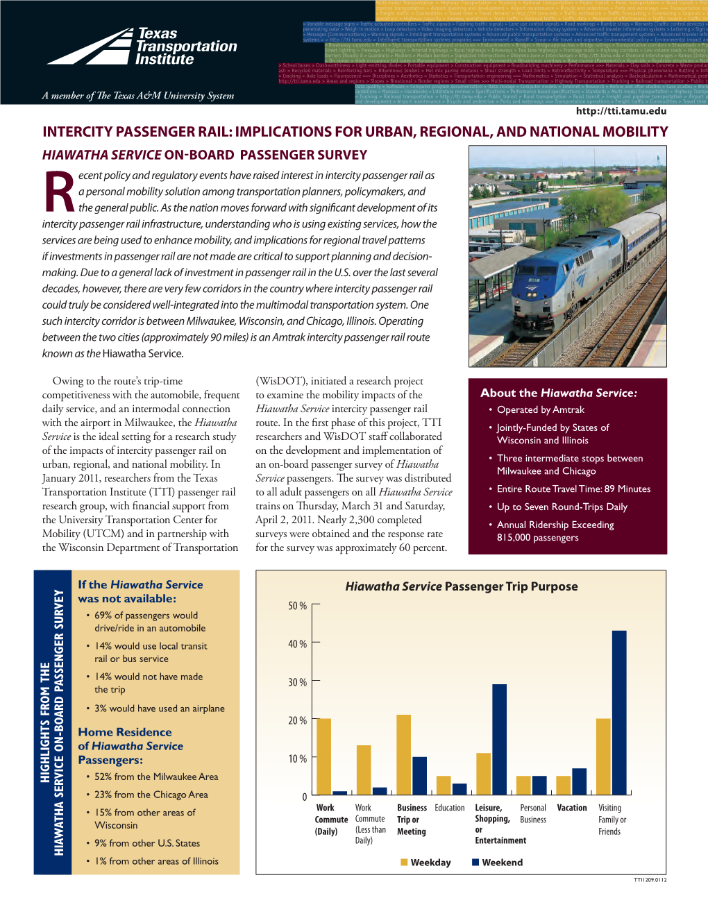 Intercity Passenger Rail