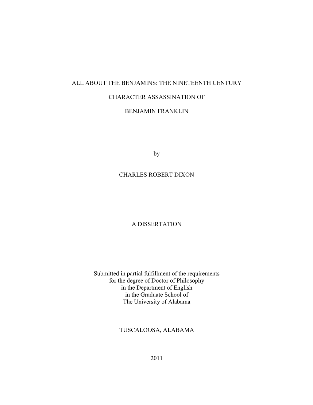 The Nineteenth Century Character Assassination of Benjamin Franklin