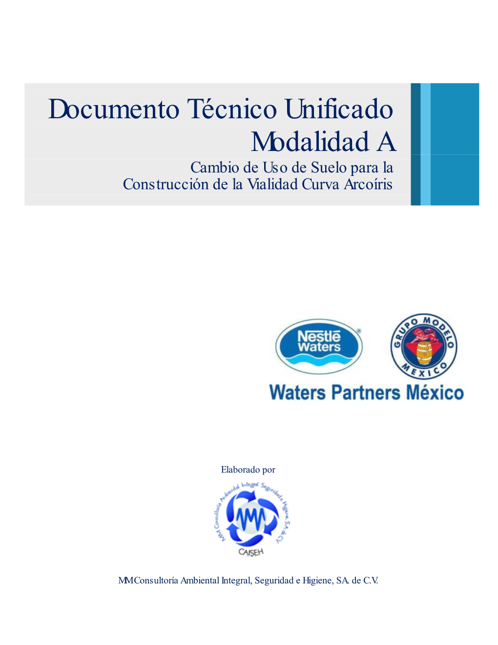 Documento Técnico Unificado Modalidad a Y 4 En Archivo Electrónico