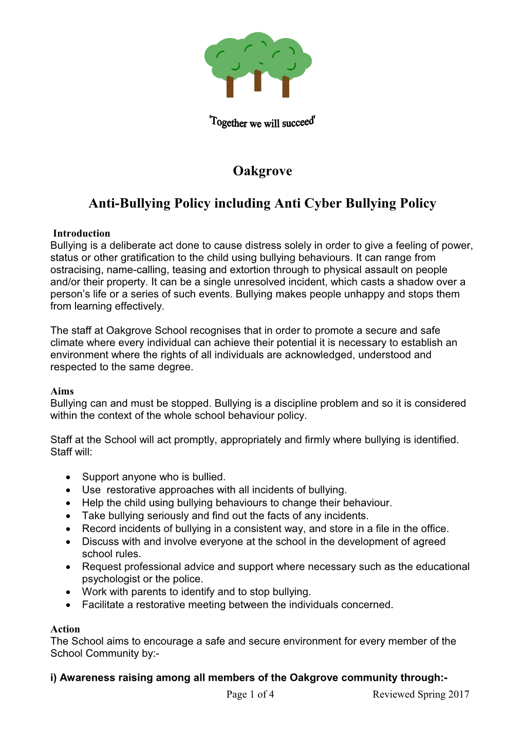 Anti-Bullying Policy s3